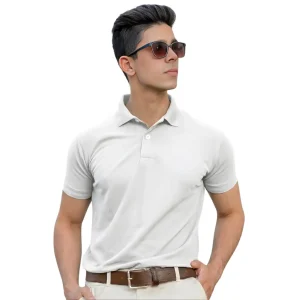 Classic WHITE Polo Tee