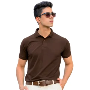 Classic Brown Polo Tee
