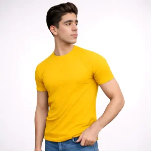 Classic yellow Basic T-Shirt